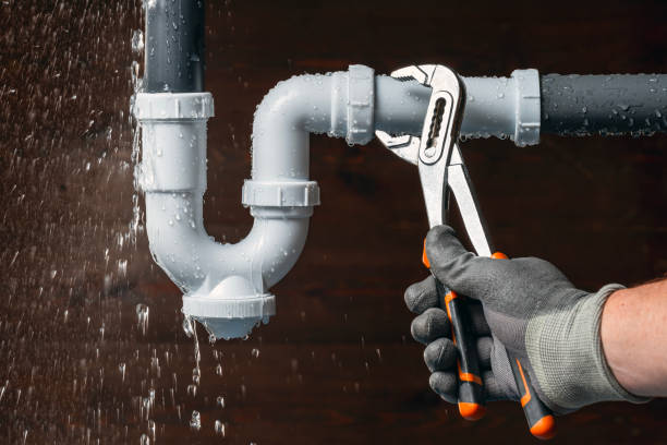 Professional Drain Cleaning technician working in Trenton, NJ